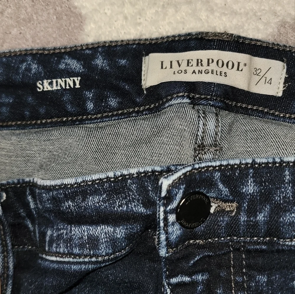 Liverpool Skinny Jeans Sz 14/32 - Picture 7 of 9